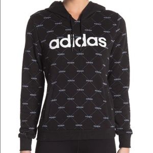 NWOT Adidas Allover Print Hoodie